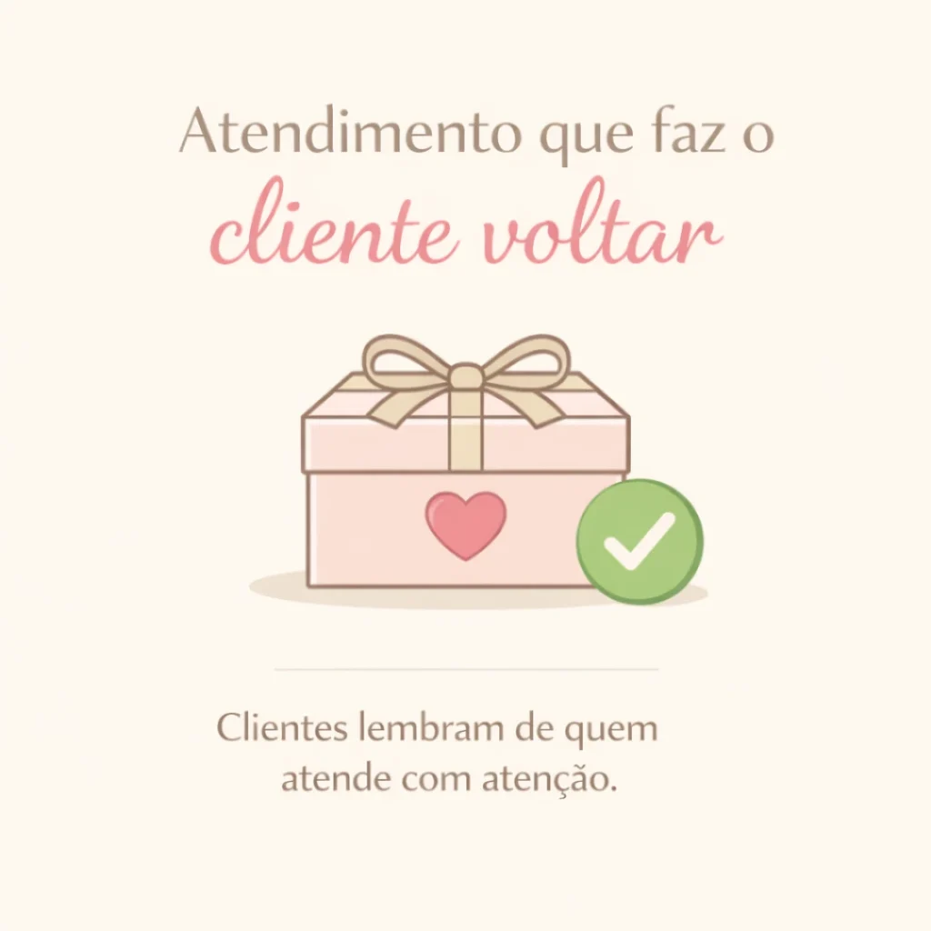 Atendimento que ajuda a fidelizar clientes de bolos