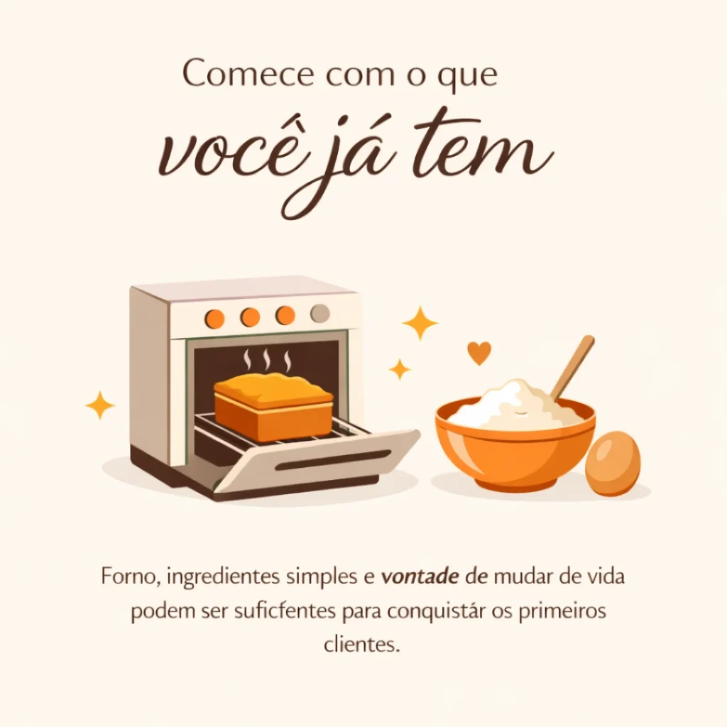 Bolo caseiro para vender em casa e aumentar a renda da família