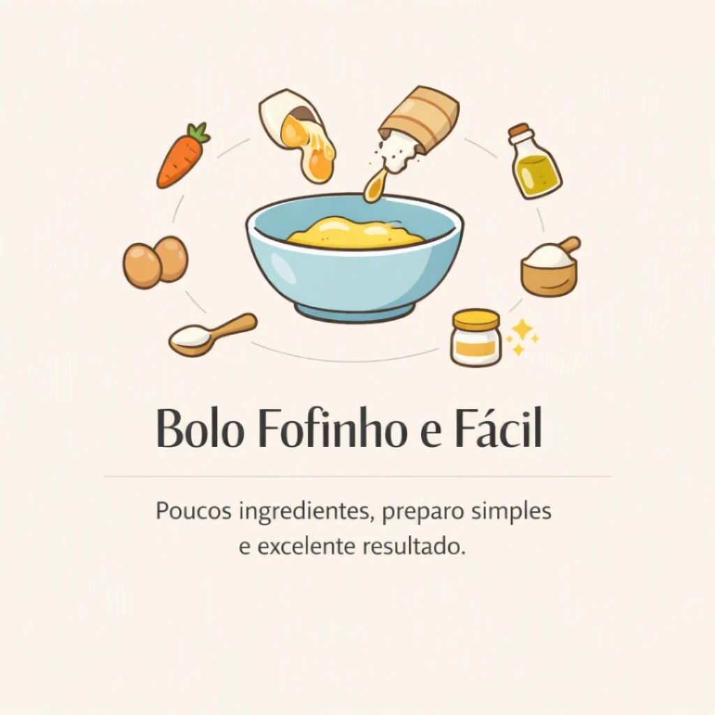 Bolo de cenoura fofinho com cobertura cremosa de chocolate.