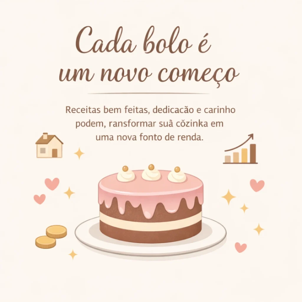 Ideias de bolo caseiro para vender e transformar receitas em fonte de renda.