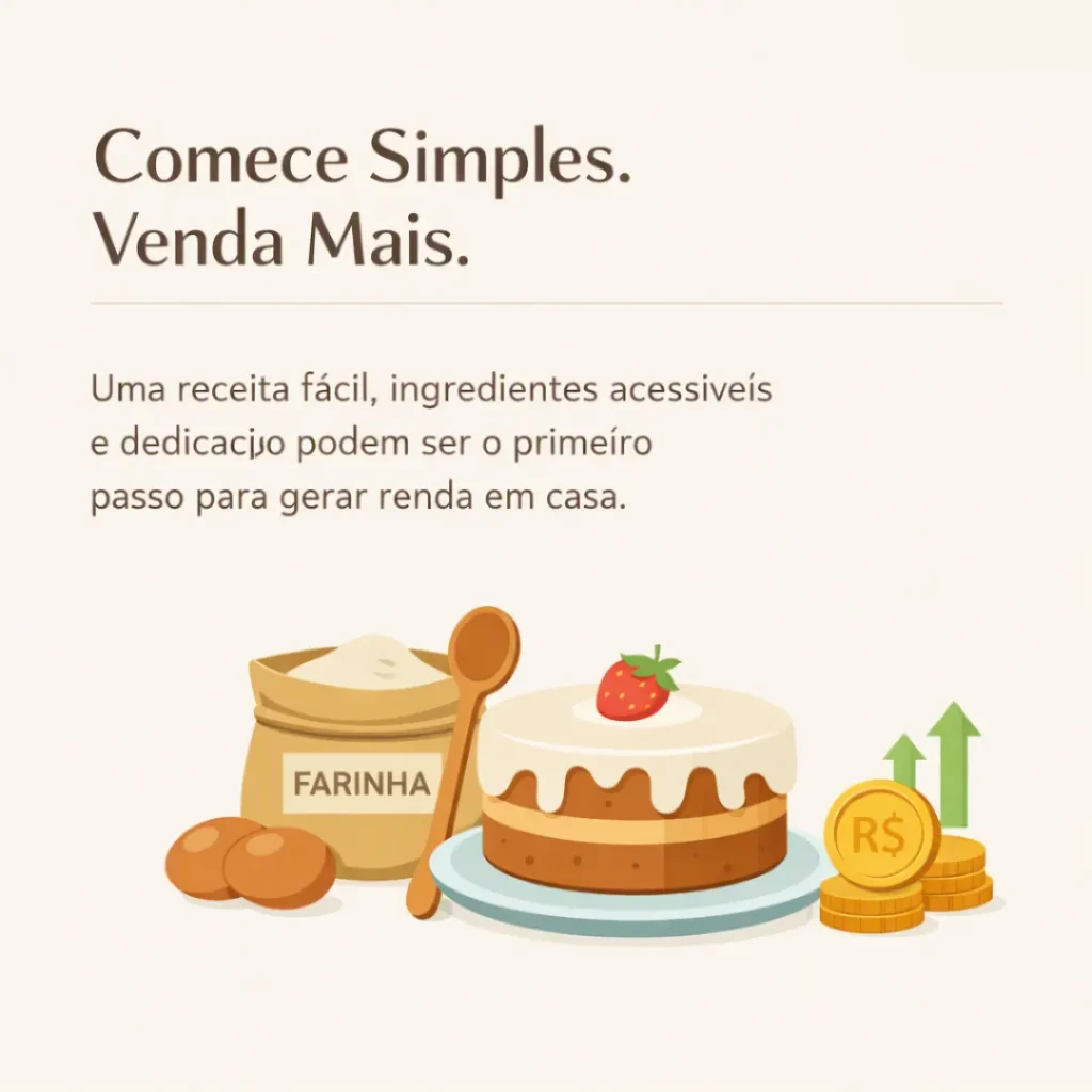 Como começar a vender bolos caseiros mesmo sem experiência.
