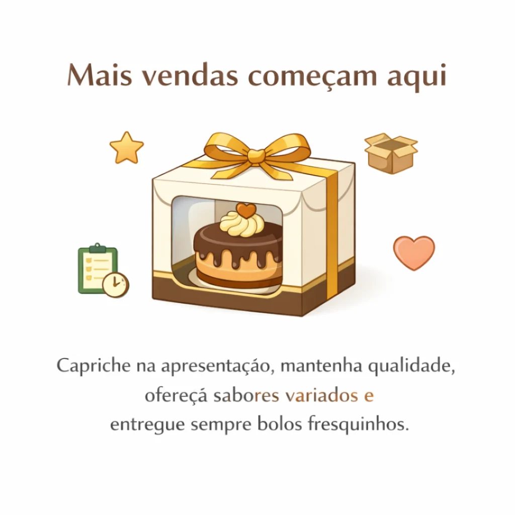 Dicas para vender mais bolos caseiros simples todos os dias.