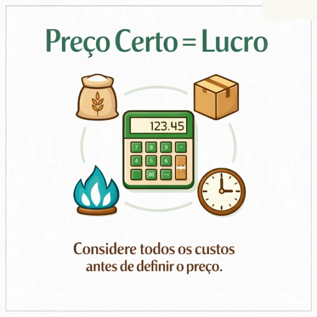 Como calcular o preço do bolo caseiro para vender.