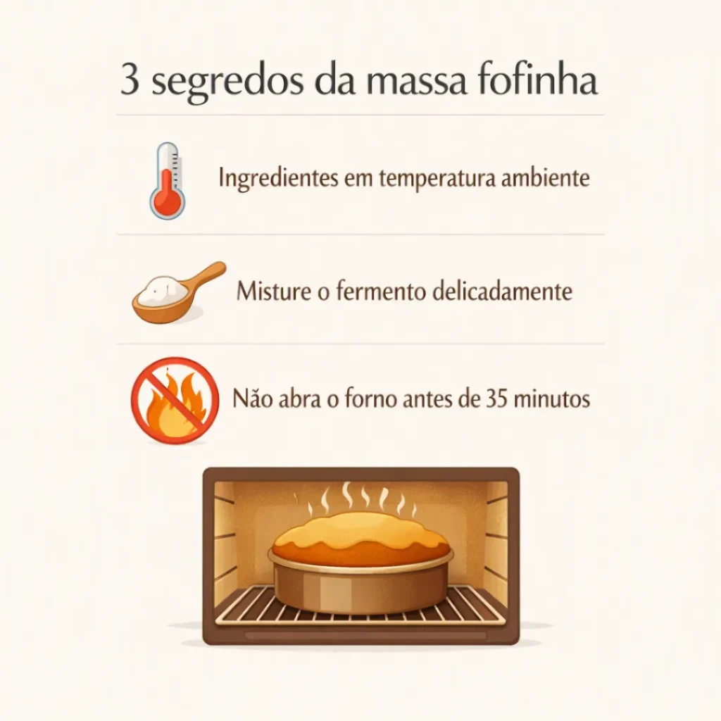 Dicas para deixar a receita de bolo caseiro mais fofinha