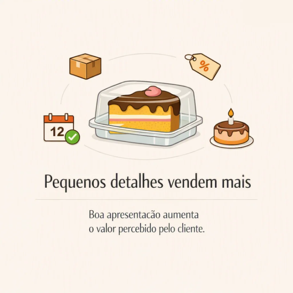 Dicas para vender bolo caseiro por fatia com mais lucro.