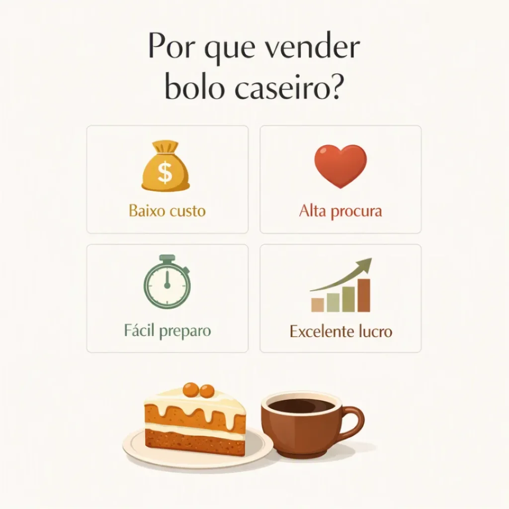 Ingredientes e modo de preparo da receita de bolo caseiro