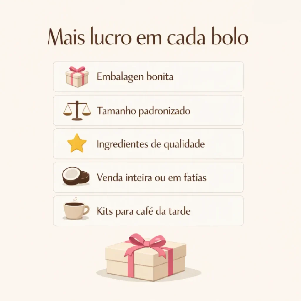 Estratégias para aumentar o lucro vendendo bolo caseiro