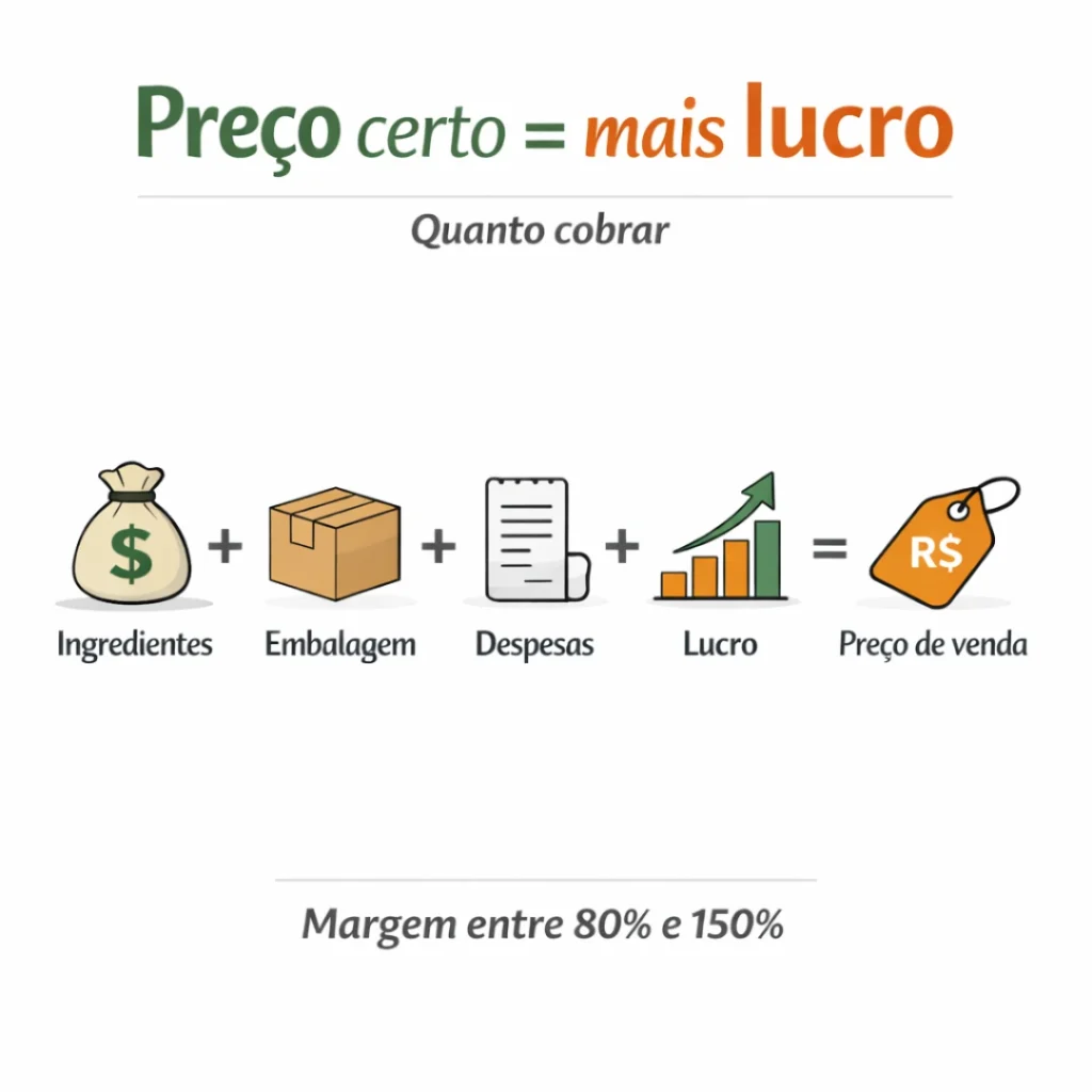 Como calcular preço de bolo caseiro para vender