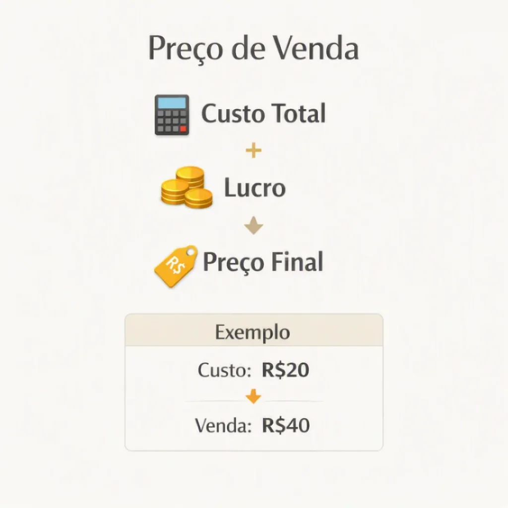 Como calcular corretamente o preço de venda do bolo de milho.
