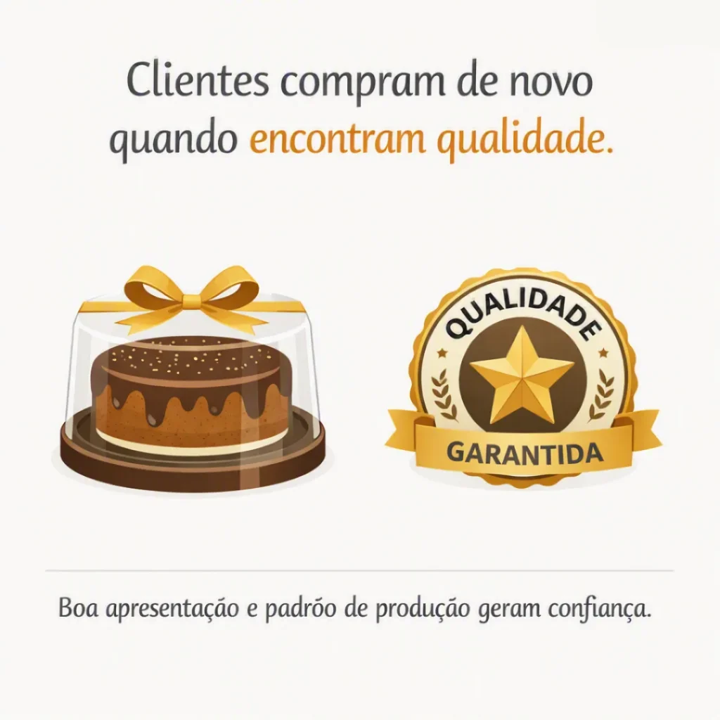 Ingredientes frescos garantem qualidade no bolo de cenoura.
