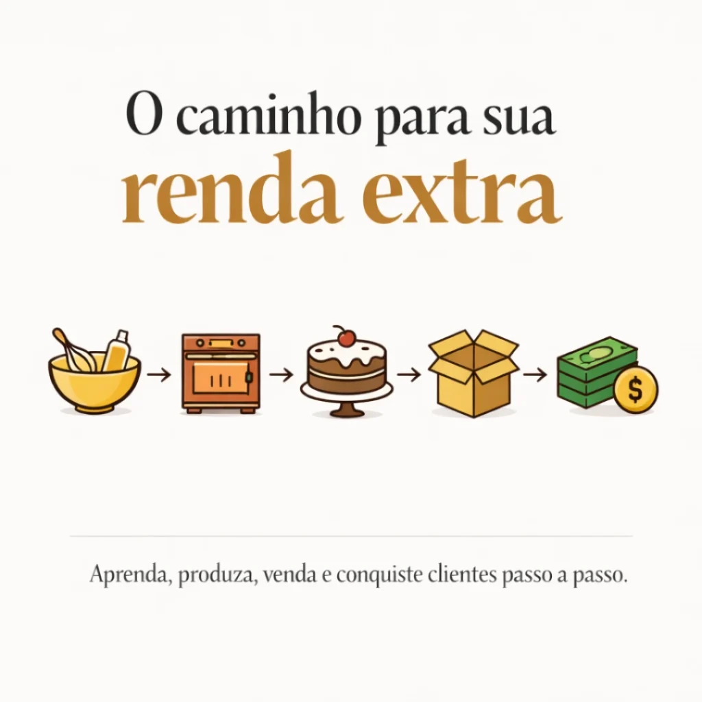 Como fazer bolo caseiro para vender e conquistar uma renda extra.