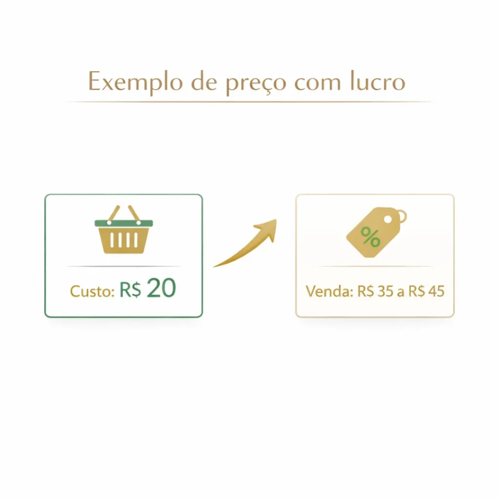 Exemplo de valor do bolo caseiro para vender com lucro.
