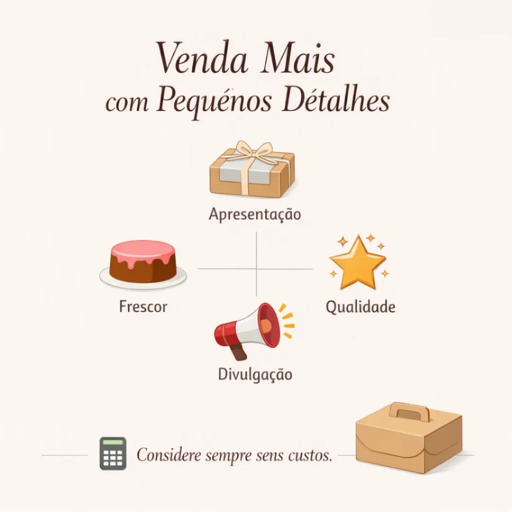 Como aumentar a renda vendendo bolos caseiros em fatias