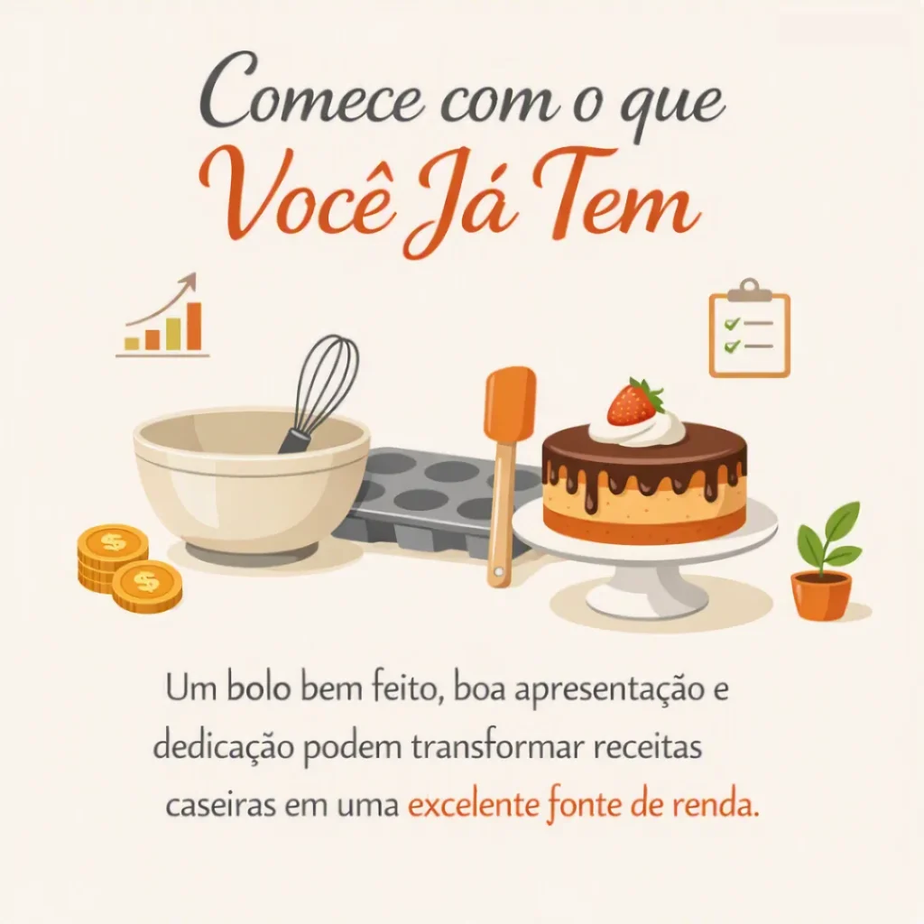 Como começar a vender bolos caseiros utilizando o que já possui
