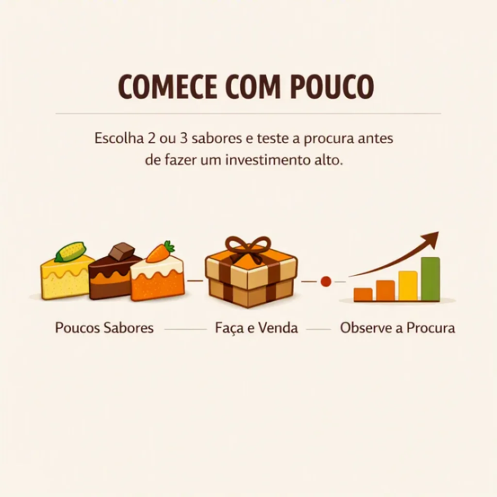 Bolos caseiros para começar com pouco investimento