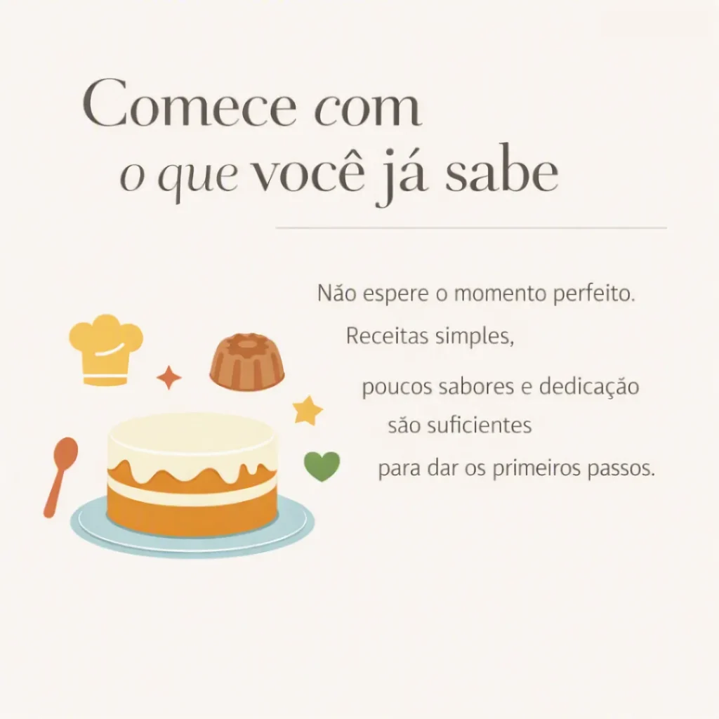 Como vender bolo caseiro começando do zero com receitas simples e ingredientes de qualidade.