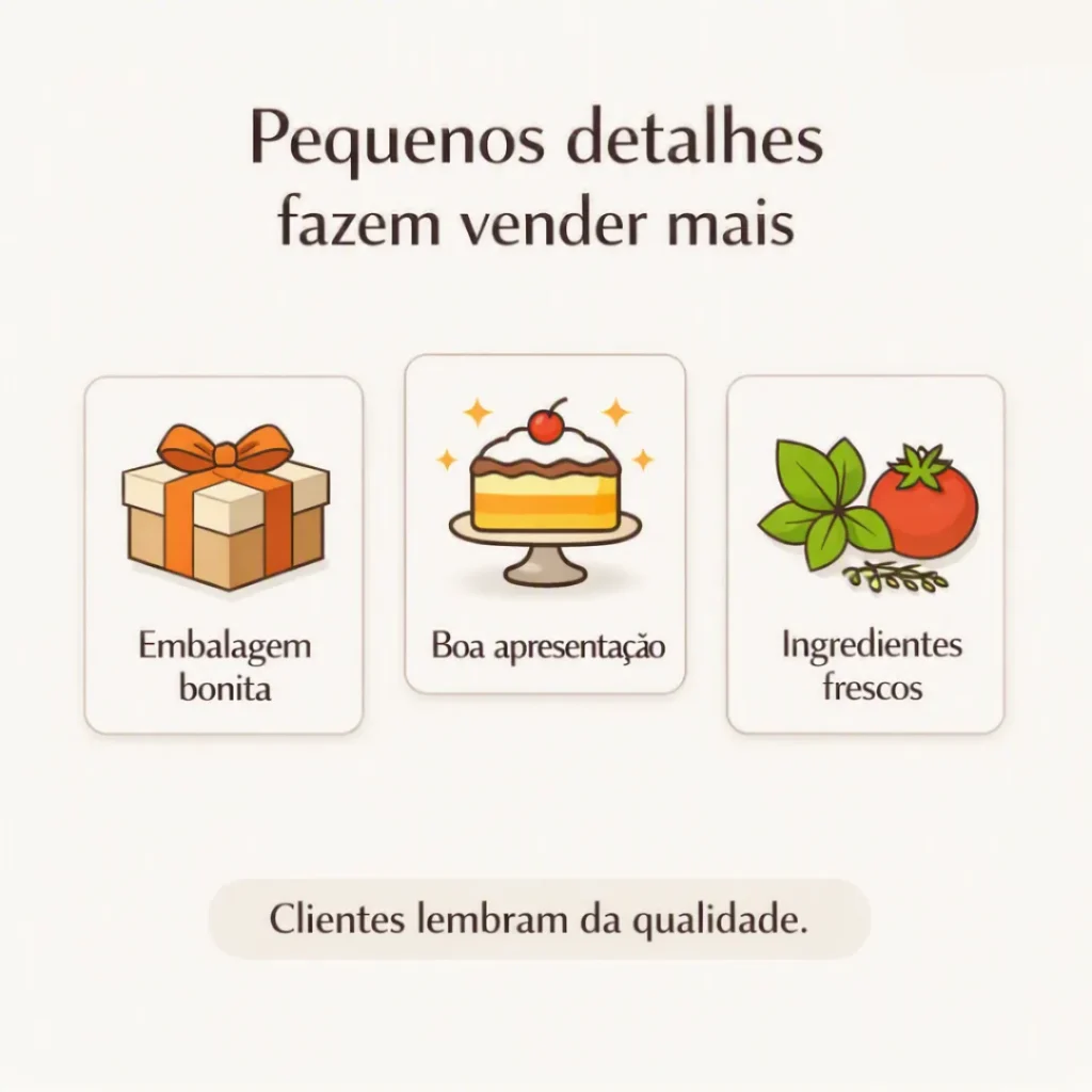 Dicas para apresentar e vender bolo caseiro