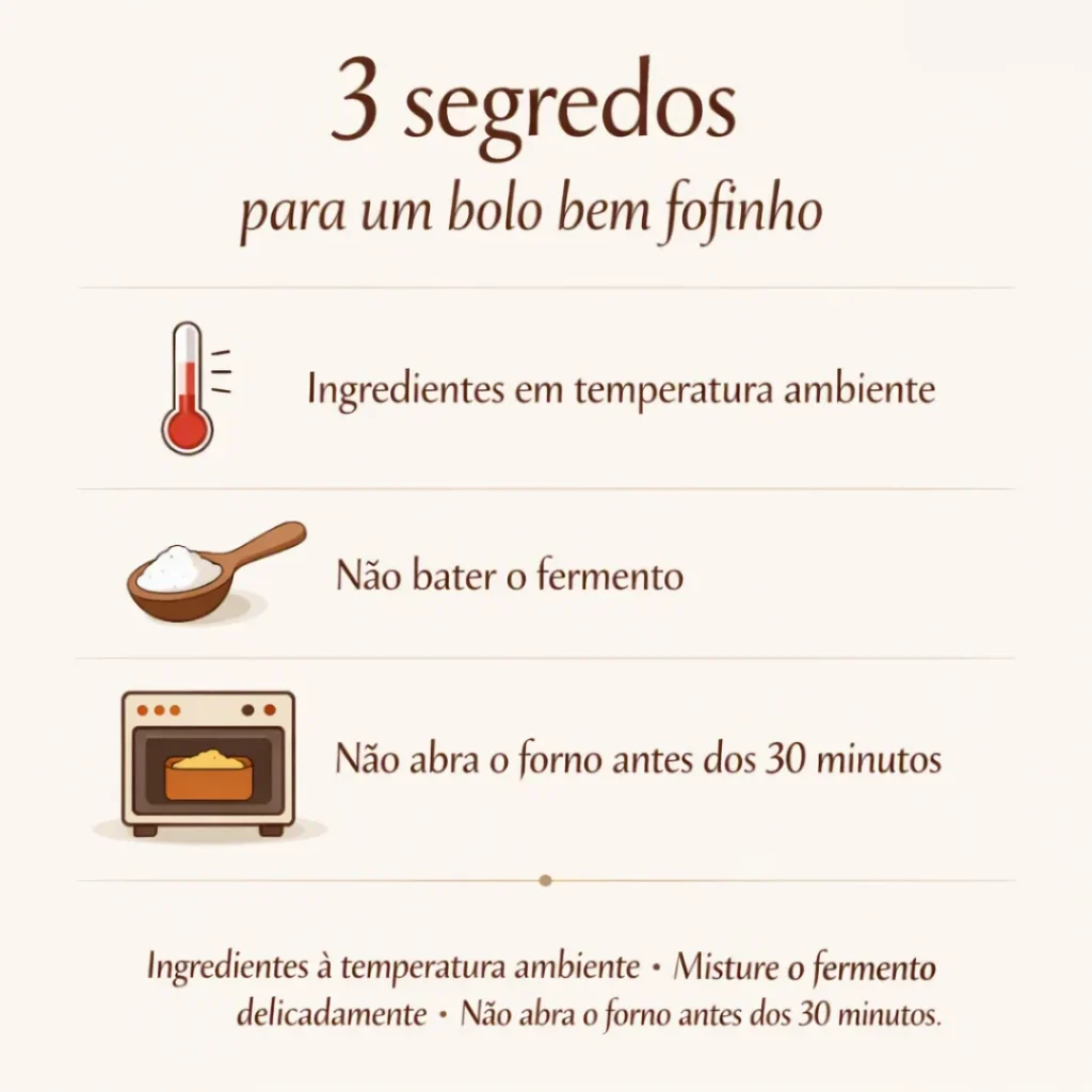 Dicas para deixar a receita de bolo caseiro de chocolate ainda mais fofinha.