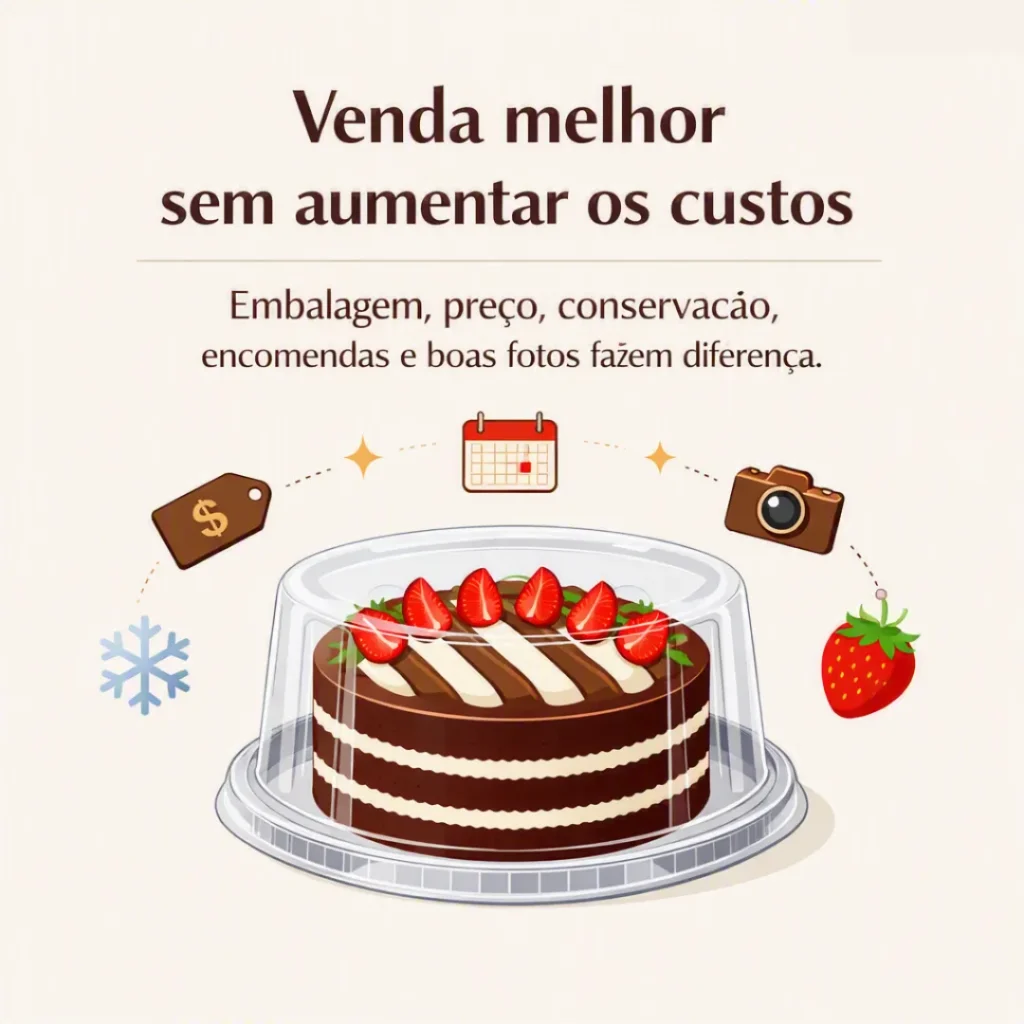 Dicas para vender bolos caseiros e valorizar o produto
