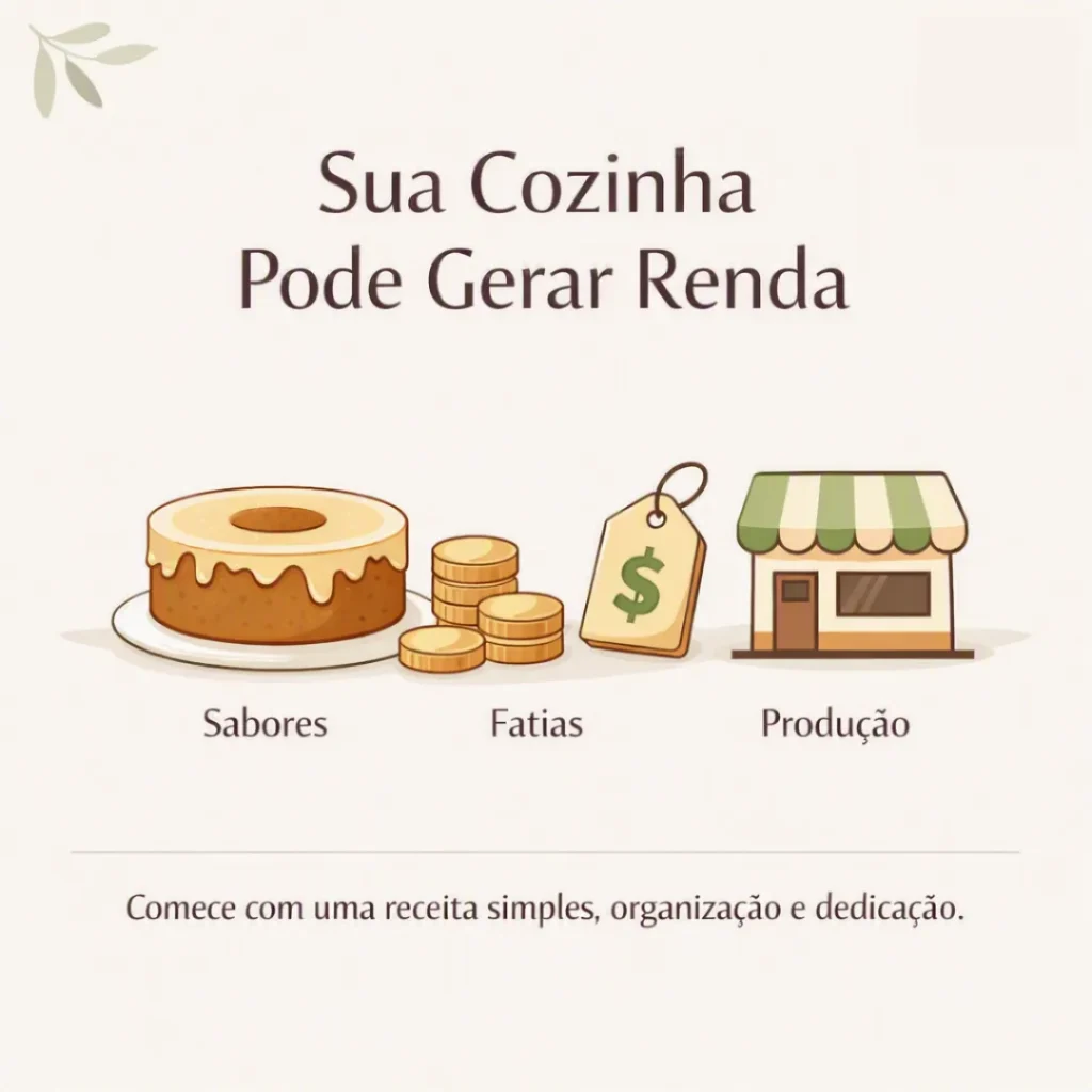 Como vender bolos caseiros e aumentar a renda em casa
