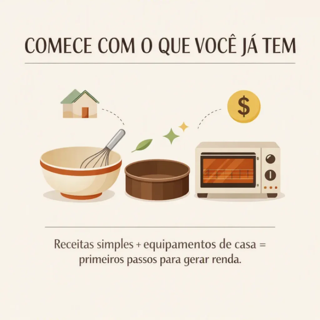 Começar a vender bolos usando o que você já tem em casa
