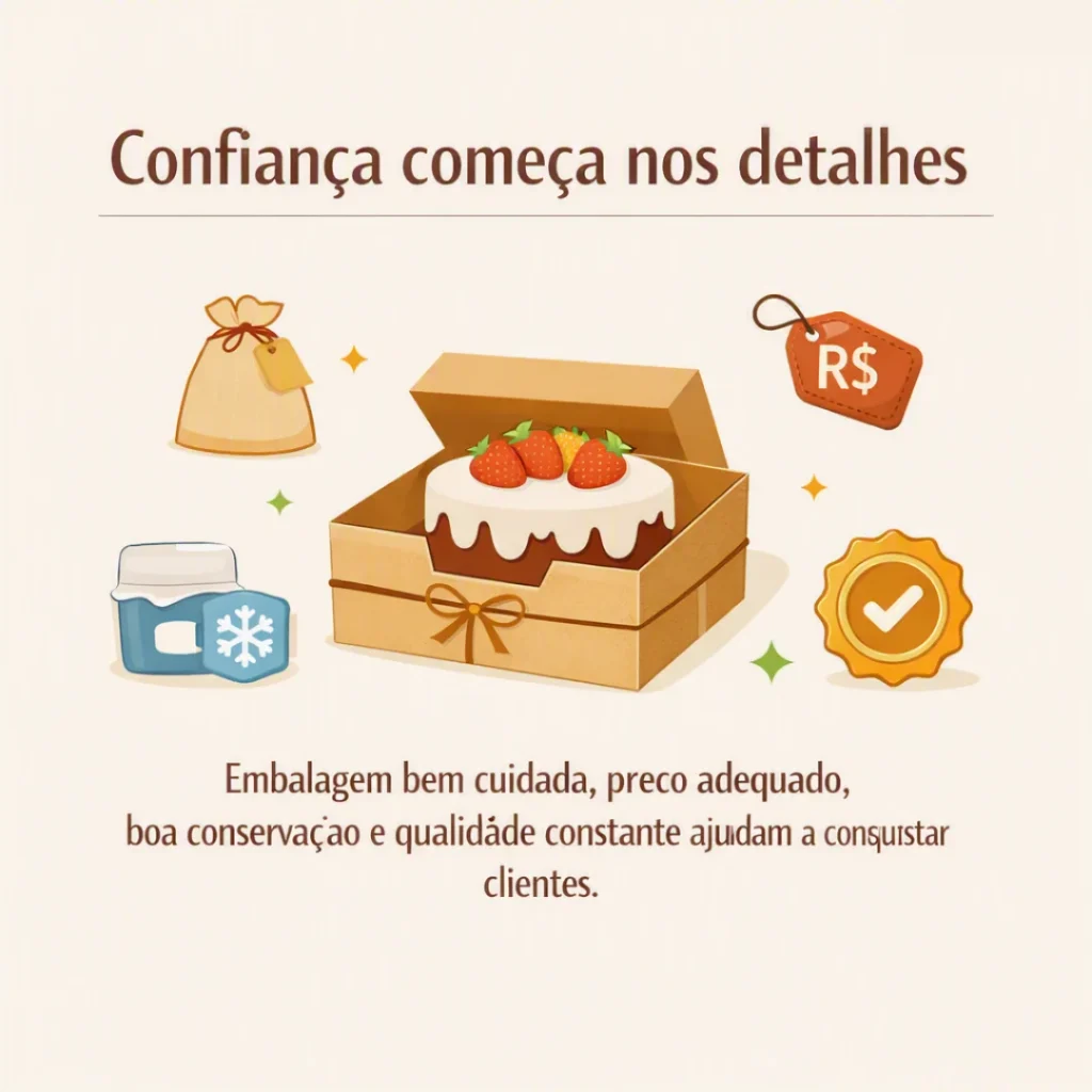 Embalagem, preço, conservação e qualidade para conquistar a confiança dos clientes