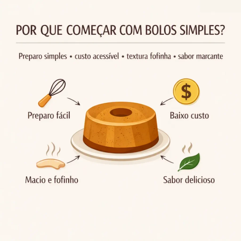 Bolos simples como opção para começar a gerar renda extra
